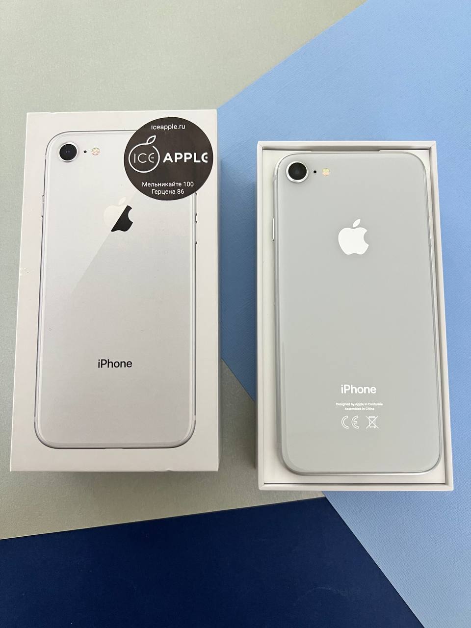 Apple iPhone 8 64gb Silver в Тюмени